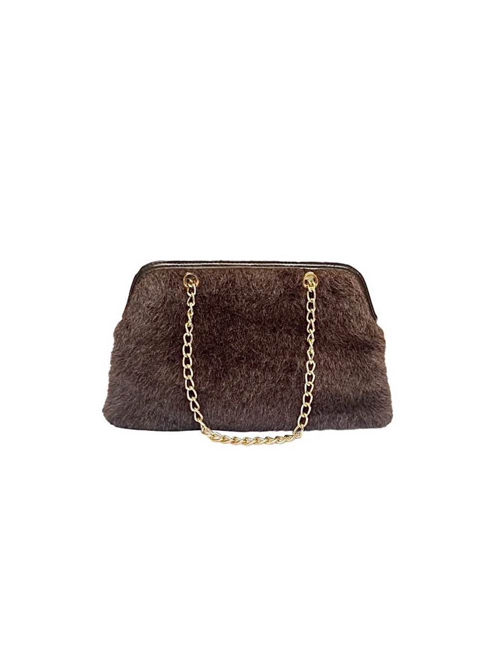 Victoria’s Secret Vintage Rapture Faux Fur Clutch Handbag